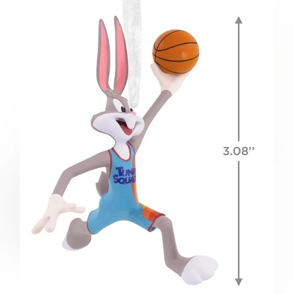 Hallmark Christmas Ornament Space Jam Bugs Bunny NWT - Picture 2 of 5